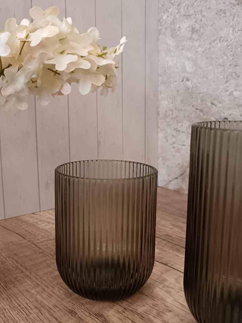 Vaso S Stripes Cinza